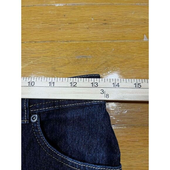 Gloria Vanderbilt Jeans Womens Size 4 Petite Short Straight Blue Stretch Denim - Picture 8 of 8